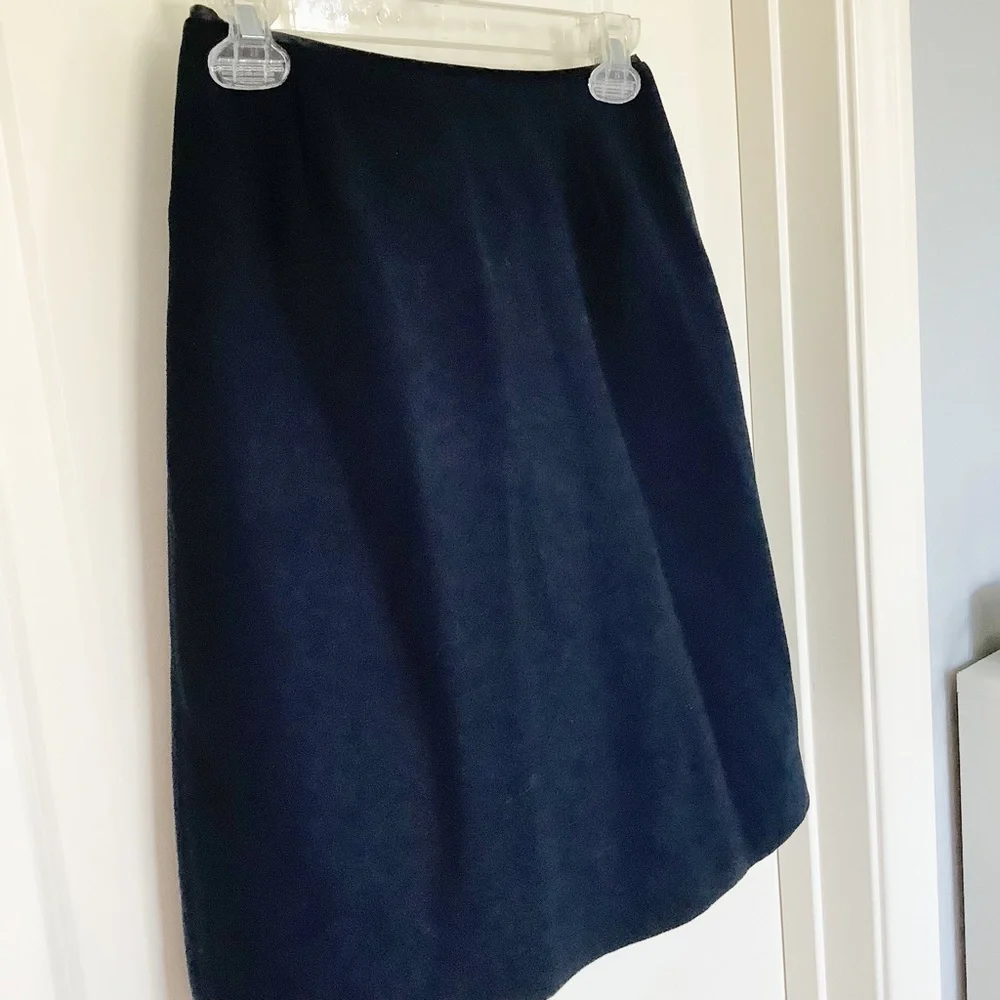 Gap Women's Black Lined Skirt Size 2 Back Zip